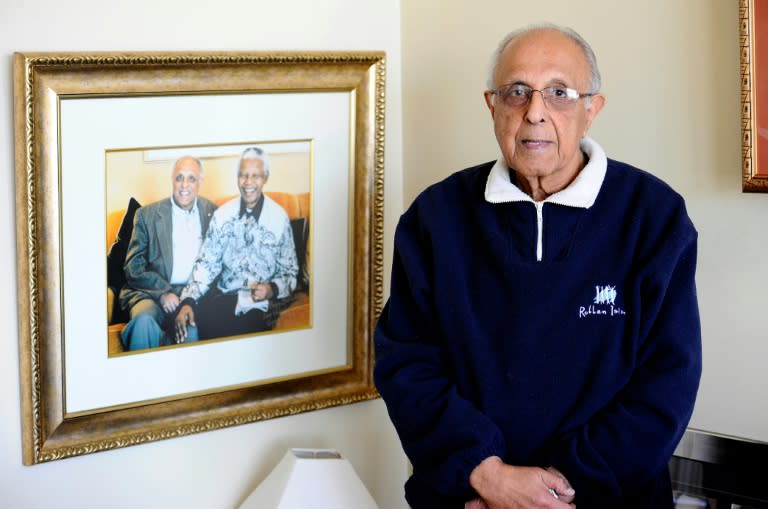 Ahmed Kathrada (pictured) was one of Nelson Mandela's closest colleagues in South Africa's long struggle against white rule