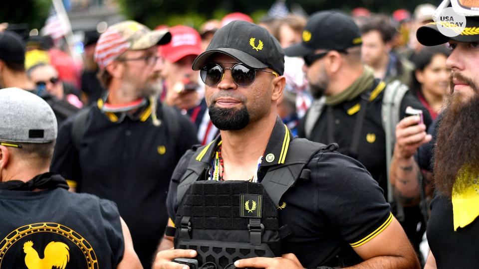 Proud Boys leader Enrique Tarrio of Miami and three other members of the group were convicted of seditious conspiracy.