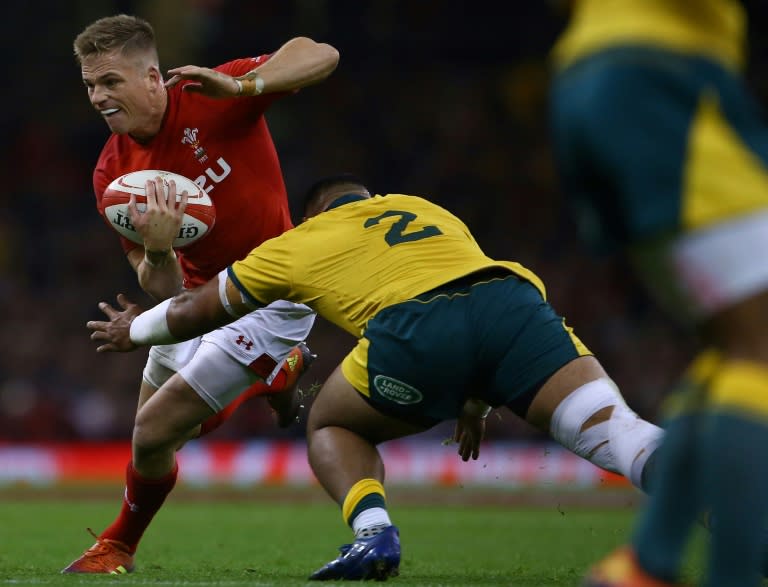 Fly-half Gareth Anscombe retains his place for Wales against the Springboks