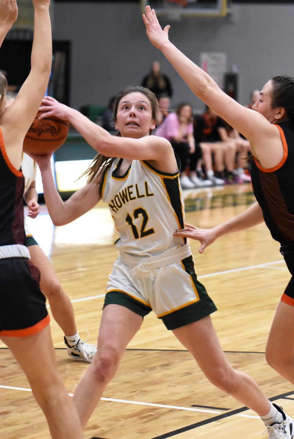 Molly Deurloo had a team-high 21 points for Howell in a 57-41 loss to Brighton on Tuesday, Jan. 10, 2023.