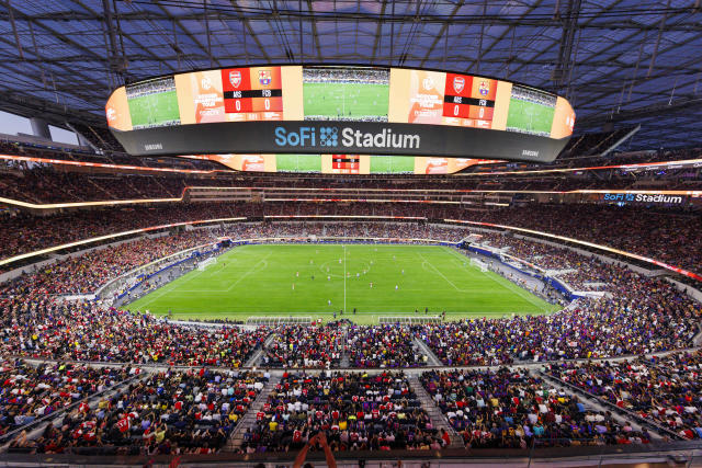 LA's SoFi Stadium: in danger of losing its 2026 World Cup hosting rights