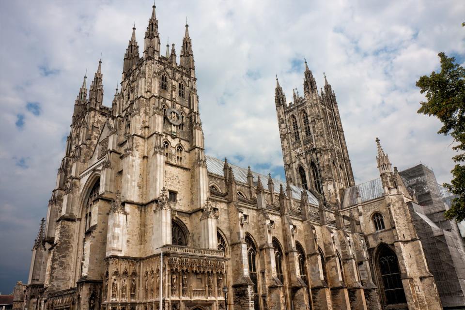 Canterbury Cathedral in Canterbury, England