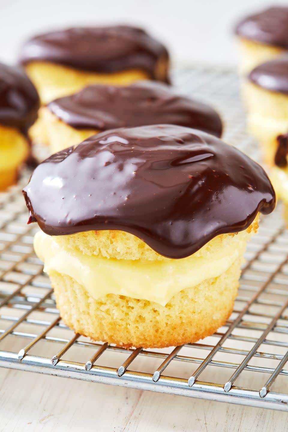 Boston Creme Cupcakes