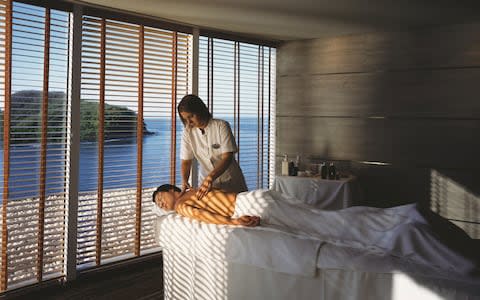 Crystal Cruises' spa treatment