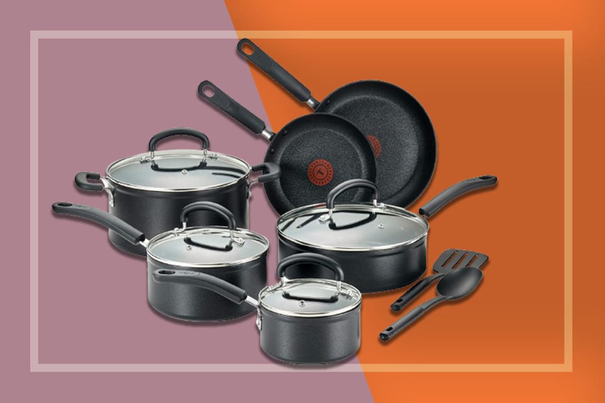 T-Fal Forged Titanium 12Pc Cookset