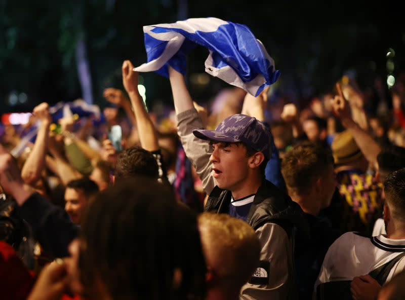 Euro 2020 - Fans gather for England v Scotland