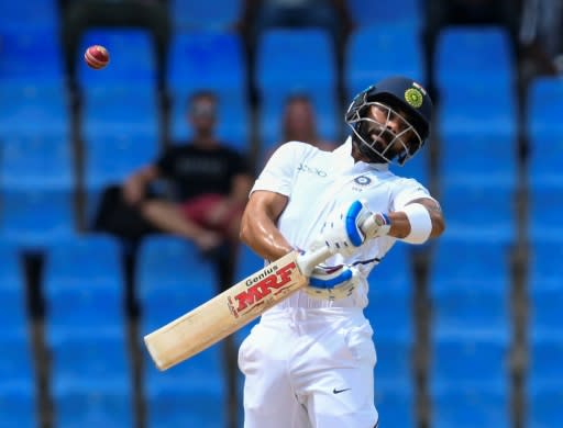 Virat Kohli takes evasive action