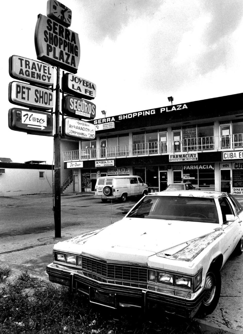 Serra Shopping Plaza in Hialeah.