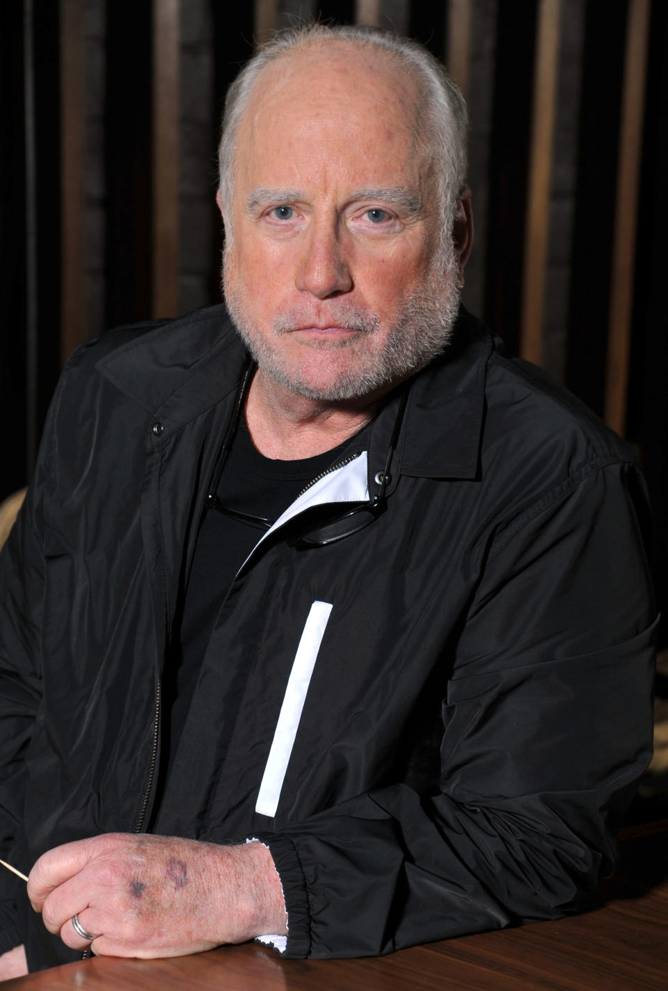 Richard Dreyfuss poses for a photo at The Roosevelt Hotel, on Friday, April 11, 2014 in Los Angeles. (Photo by Katy Winn/Invision/AP)