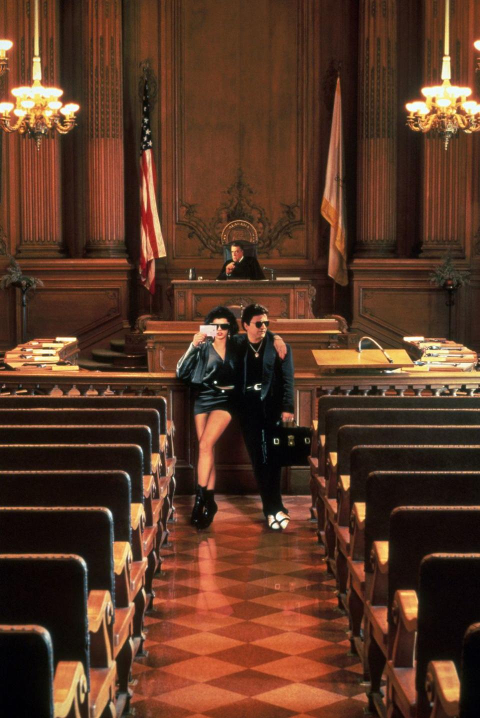 editorial use only mandatory credit photo by snapshutterstock 390880dt film stills of my cousin vinny with 1992, fred gwynne, jonathan lynn, joe pesci, marisa tomei in 1992 various