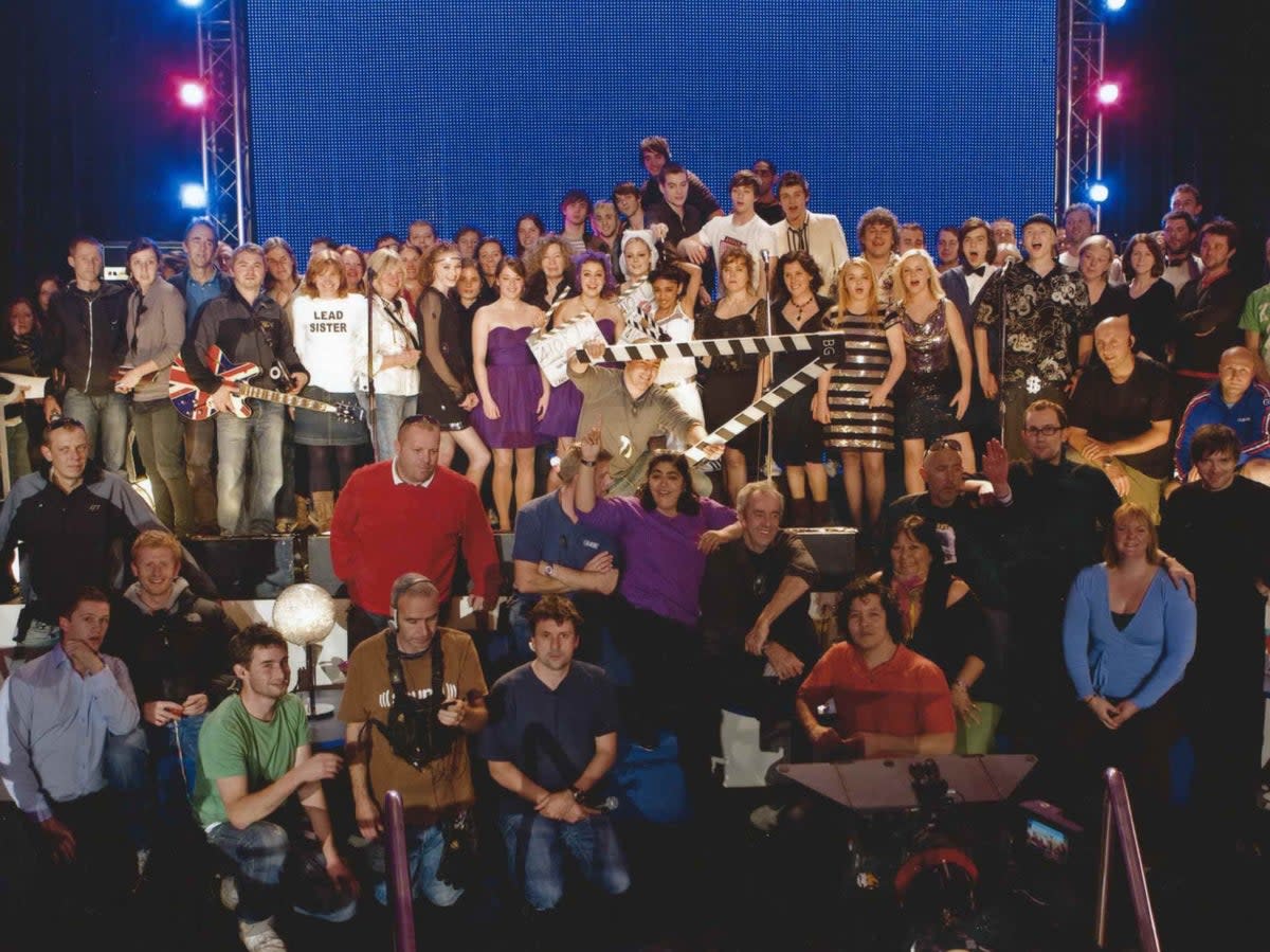 The cast and crew of ‘Angus, Thongs and Perfect Snogging' (Gurinder Chadha)