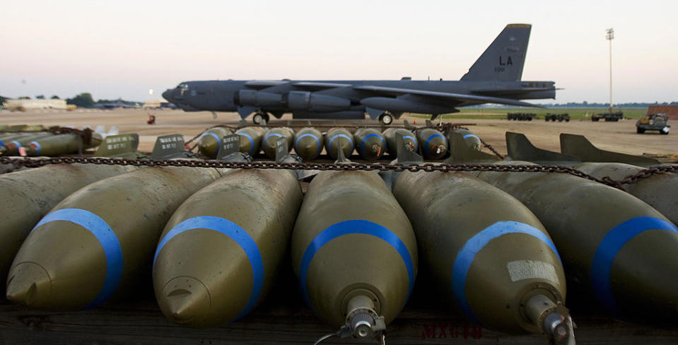 B-52s could be put on 24-hour alert at US Air Force bases (Picture: Getty)