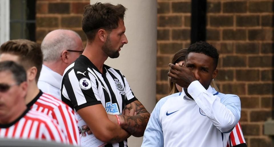 Jermain Defoe besuchte auch die Trauerfeier für den jungen Bradley. (Bild: Getty Images)