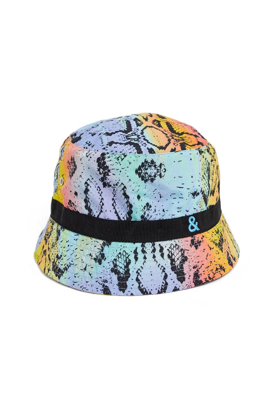 Unisex Python Print Bucket Hat
