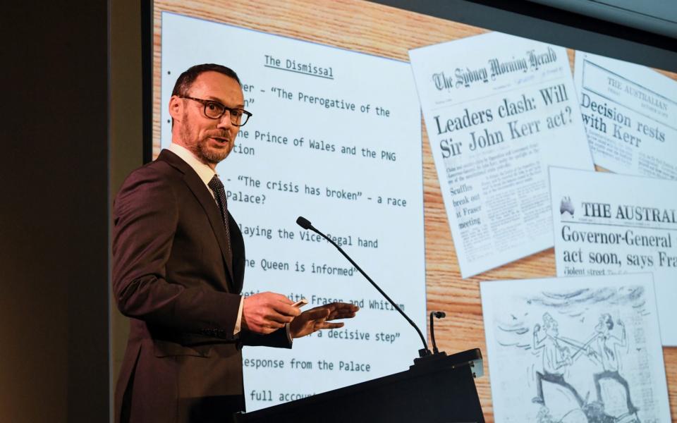 David Fricker, director of the National Archives of Australia, said release of the letters will "improve Australia’s appreciation of its constitution" - REUTERS