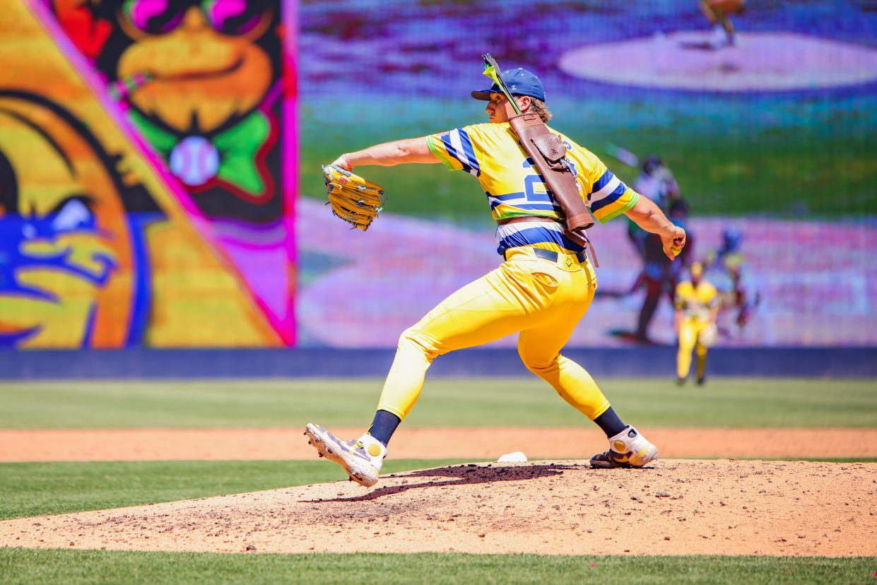 The Savannah Bananas play by a set of rules guaranteed to ensure fast-paced action not seen in regular baseball. The team and rivals The Party Animals will face off at three sold-out games May 24-26 at Huntington Park.