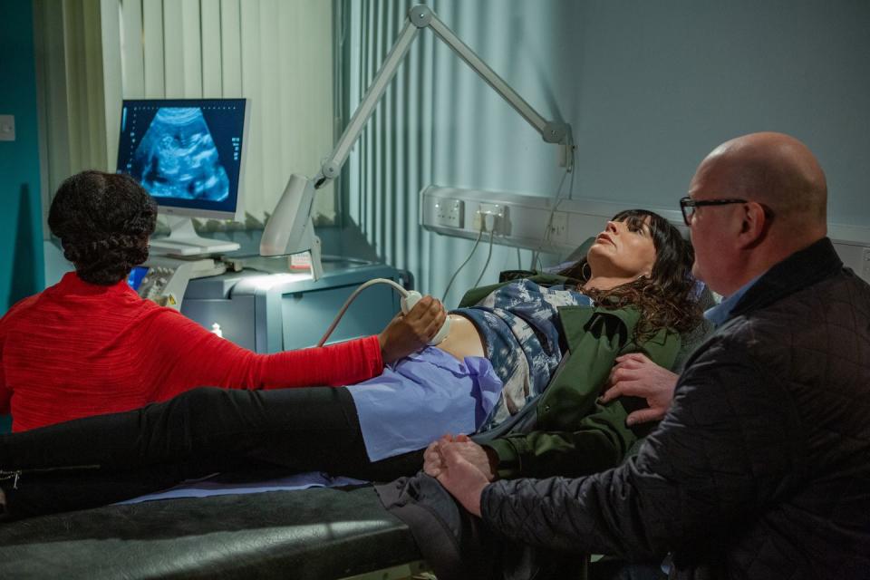 Tuesday, May 28: Chas and Paddy attend their baby scan