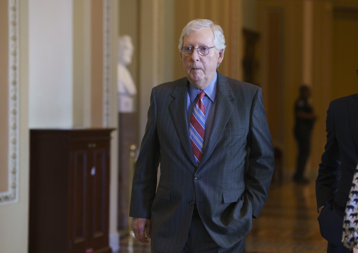 Senate Minority Leader Mitch McConnell (R-Ky.)