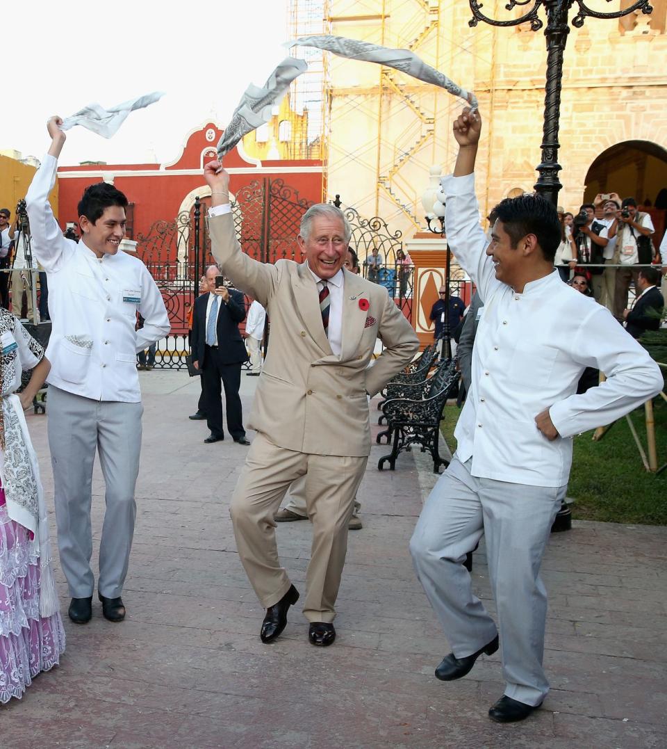 prince charles mexico 2014