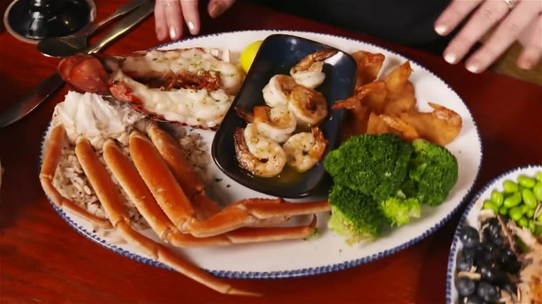 Red Lobster ultimate feast