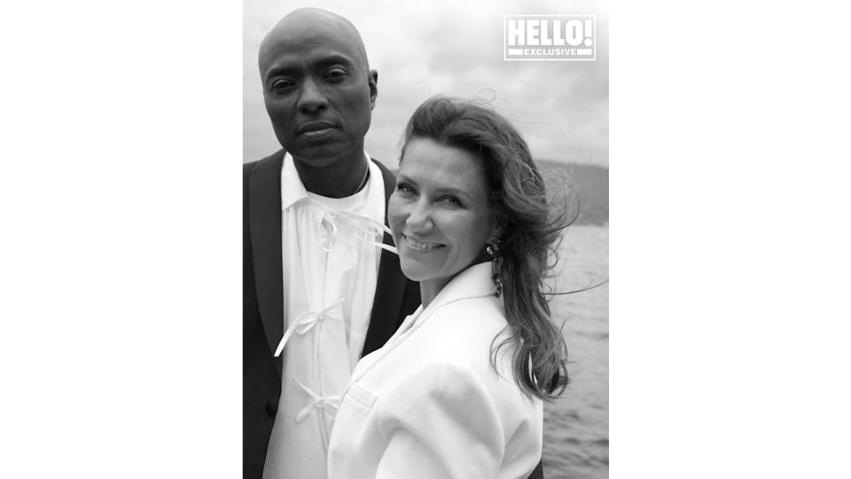 Martha Louise of Norway and shaman Durek Verrett pose for exclusive pre-wedding shoot with HELLO!