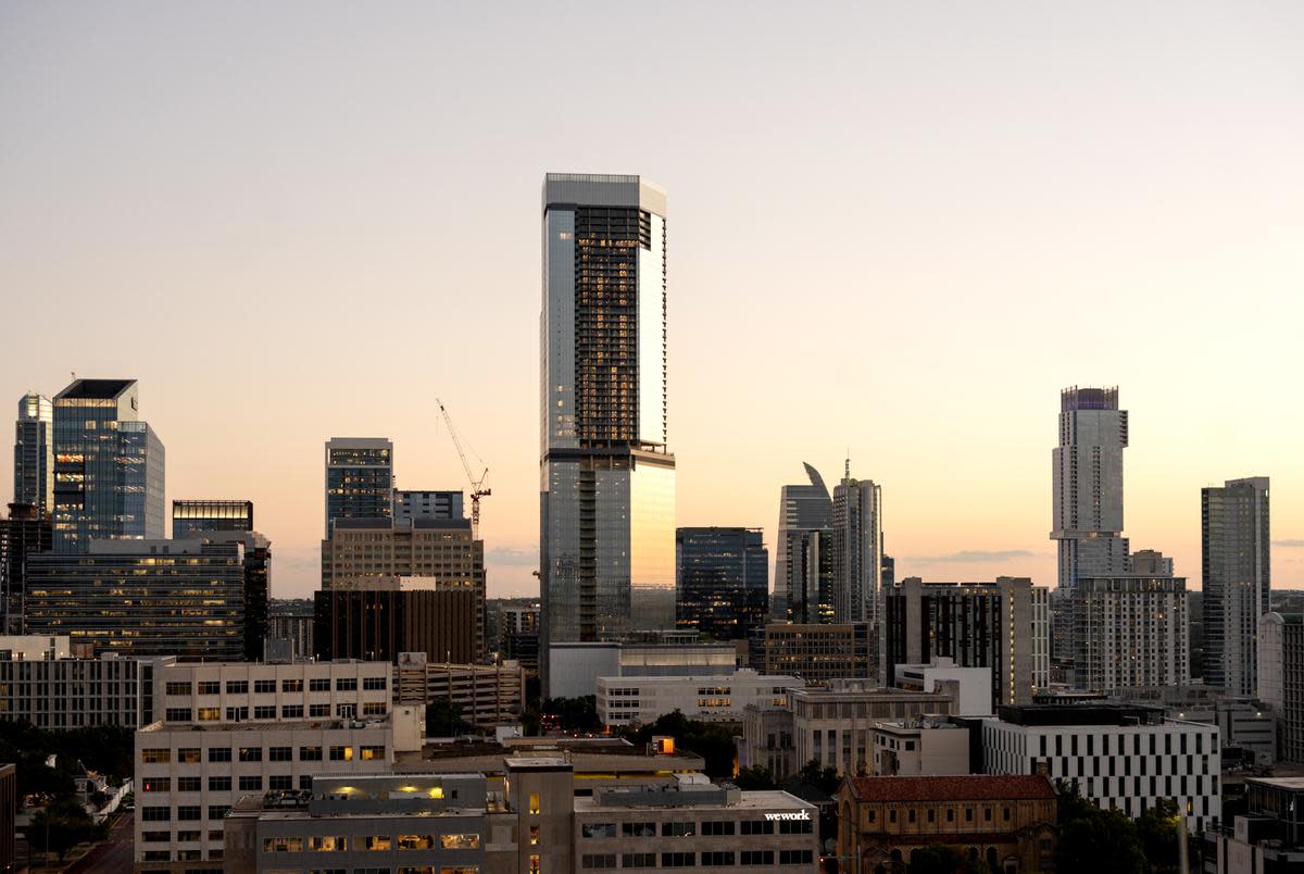 VIP Opening Night reception at SXSW Lobby + Rooftop at Texas Tribune Festival on Sept. 21, 2023.