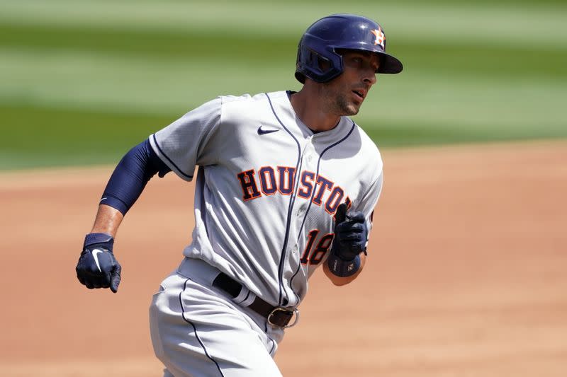 MLB: Houston Astros at Oakland Athletics