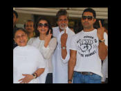 <b>The Bachchans</b><br>The Bachchan family is considered to be the first family of Bollywood despite not having a huge line-up of Bollywood stars like the Kapoors. The Bachchan family, initially, comprised of actors Amitabh Bachchan, Jaya Bachchan and their son, Abhishek Bachchan. However, this family got a huge boost after Aishwarya Rai became a part of this clan after her marriage to Abhishek Bachchan.