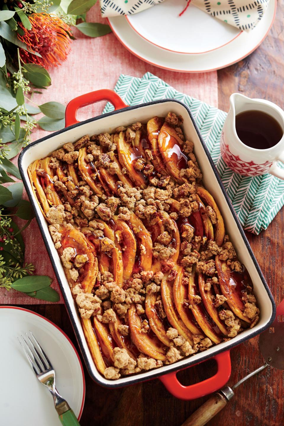 Pancake Bake with Cinnamon Streusel