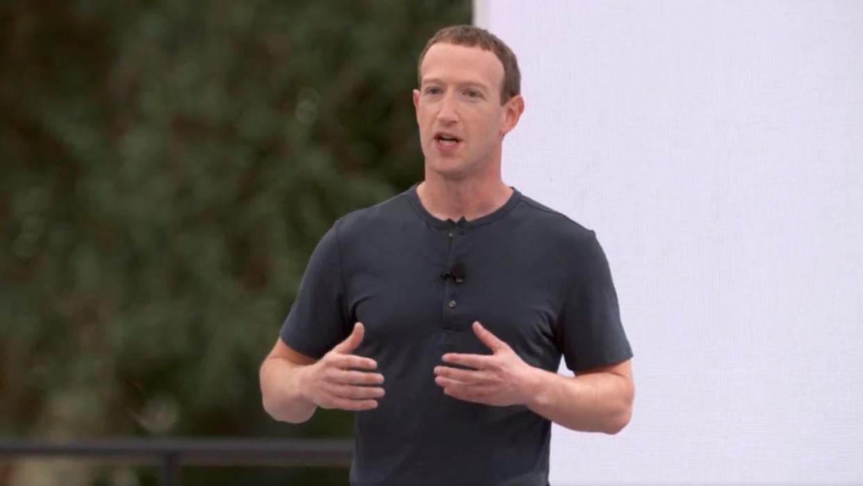  Mark Zuckerberg at Meta Connect 2023. 