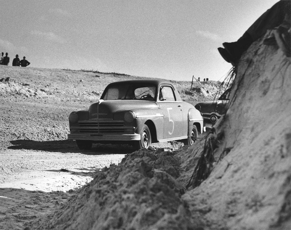 cotton owens nascar daytona beach 1950