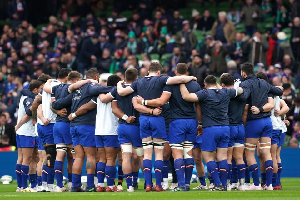 France will not be playing their 2024 Six Nations fixtures at the Stade de France (Brian Lawless/PA) (PA Wire)