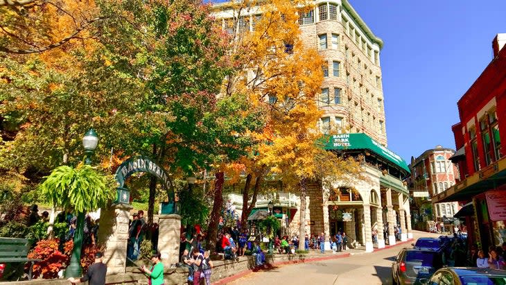 Eureka Springs, Arkansas in autumn