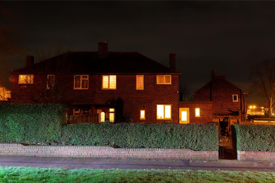 30 East Drive in Pontefract,West Yorkshire, is home to one of the most violent poltergeists in Europe and is said to be The Black Monk of Pontefrac