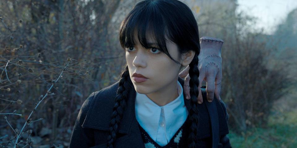 jenna ortega, wednesday