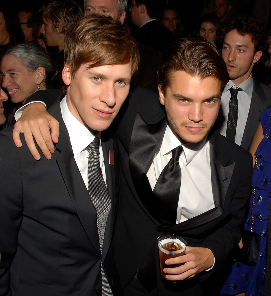 Milk Los Angeles Premiere 2008 Dustin Lance Black Emile Hirsch