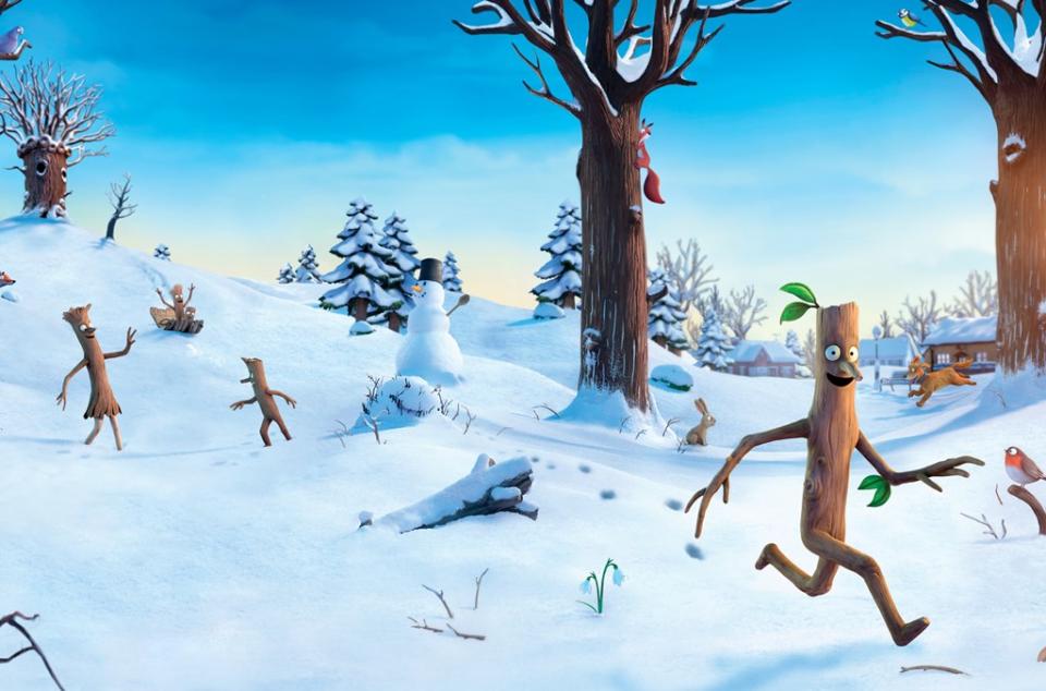 Stick Man features an all-star voice cast. (BBC)