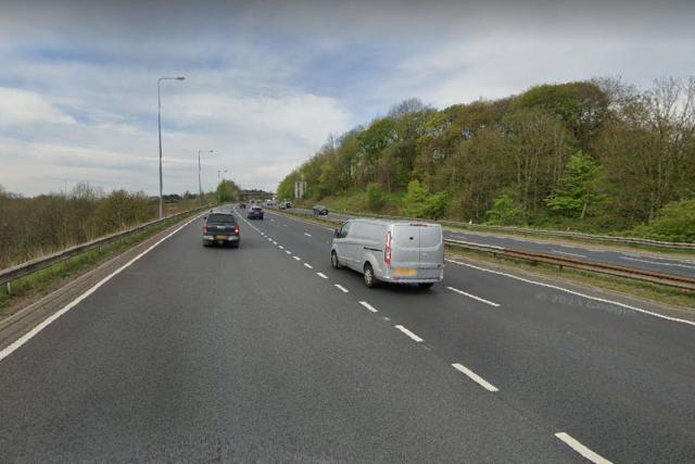 Five miles of traffic and 45 minute delays after crash and spill