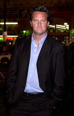 Matthew Perry at the Hollywood premiere of Warner Brothers' The Majestic