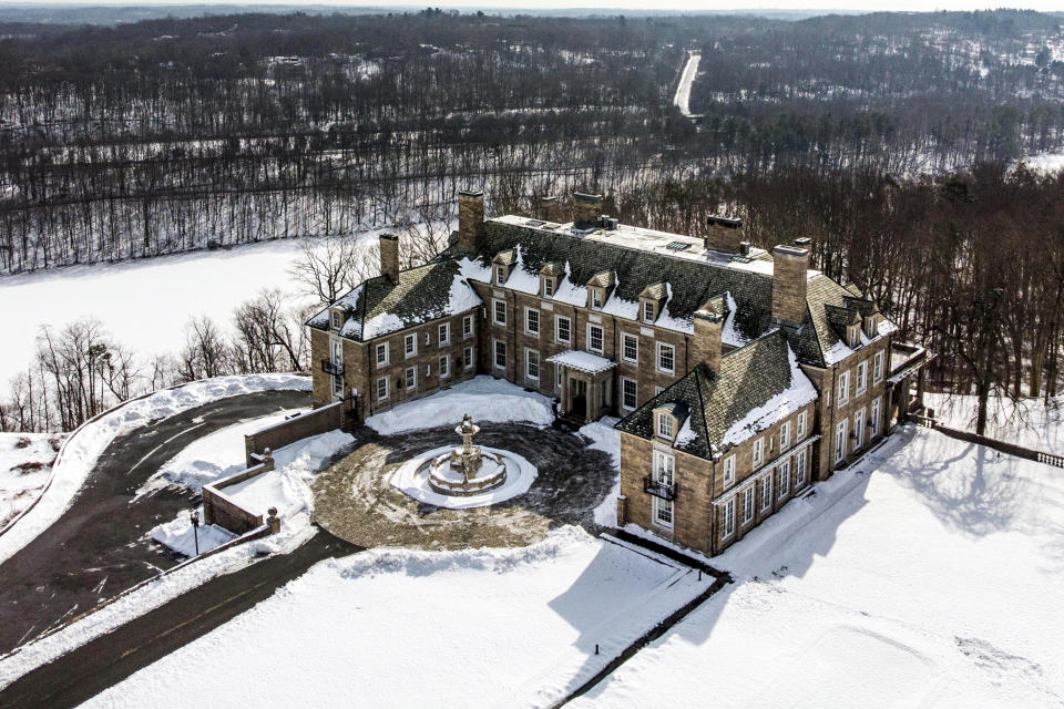 The Seven Springs, a property owned by former President Donald Trump, on Feb. 23, 2021, in Mount Kisco, N.Y. (John Minchillo / AP file)