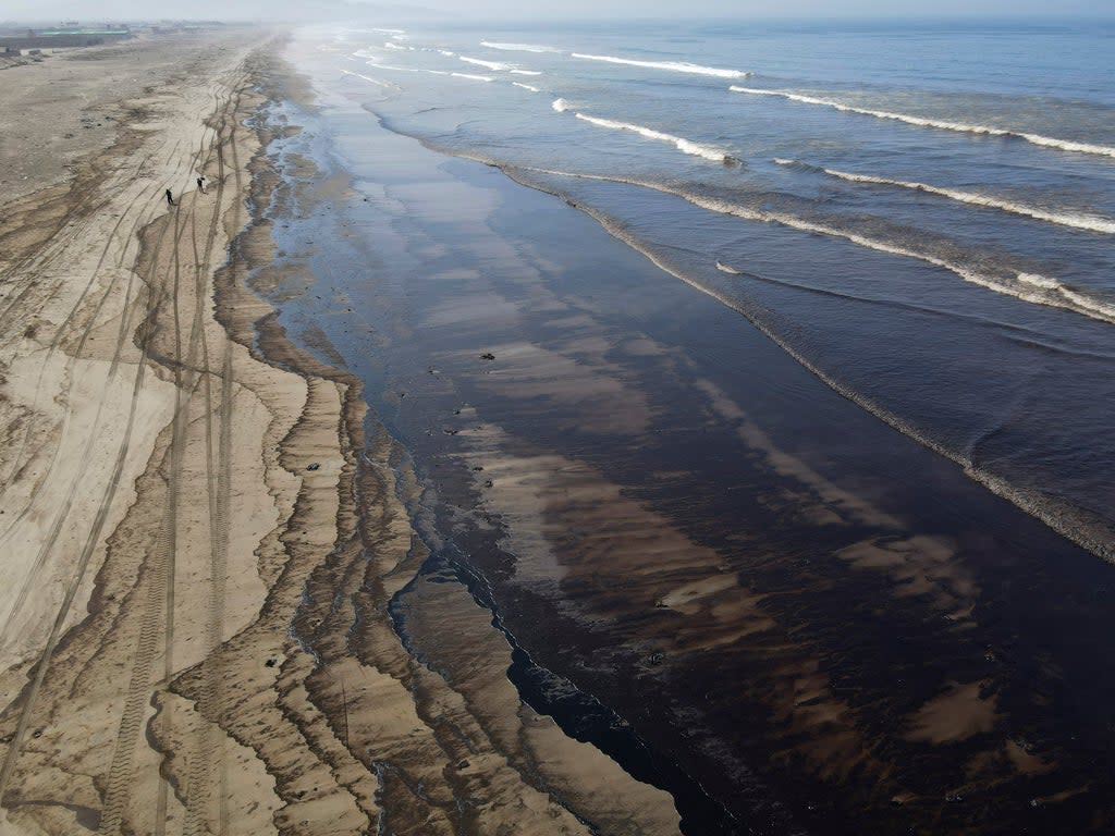 PERU-DERRAME TONGA (AP)