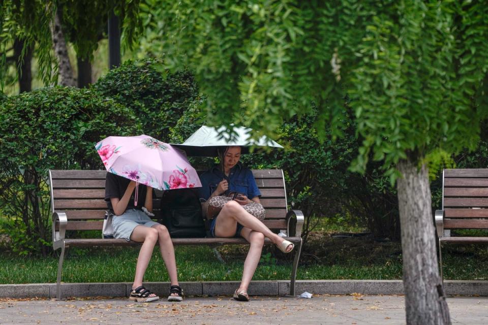 China saw record high temperatures this summer (AP)