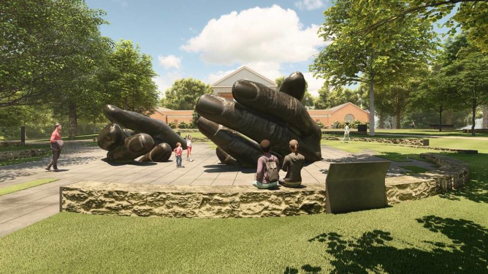 Davidson College is recognizing the enslaved workers who helped build the campus with a memorial, sculpture and plaza, it announced Thursday morning.