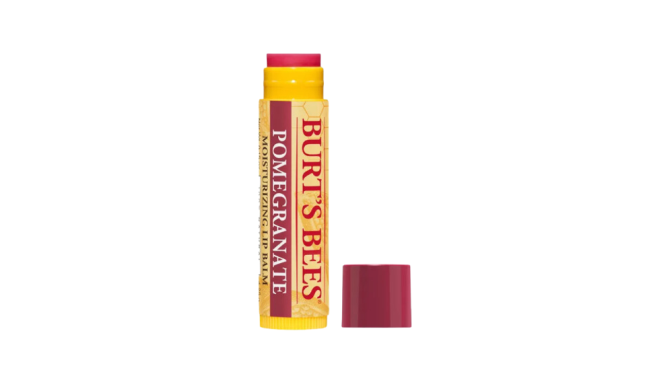 Burt’s Bees Moisturizing Pomegranate Lip Balm: $3.99