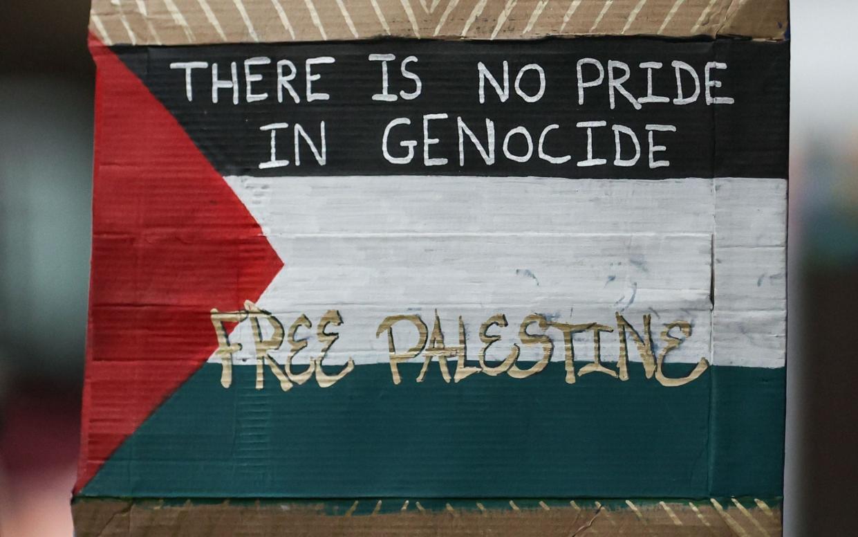 Pro-Palestine protest