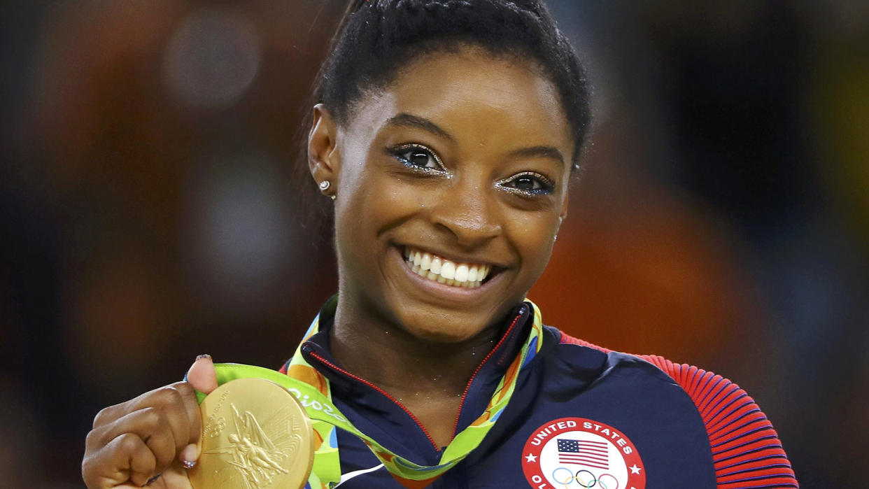 Simone Biles (MIKE BLAKE / Reuters)