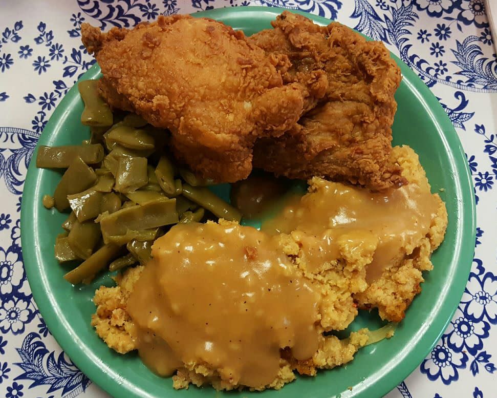 Fried Chicken, Martin's Restaurant in Montgomery