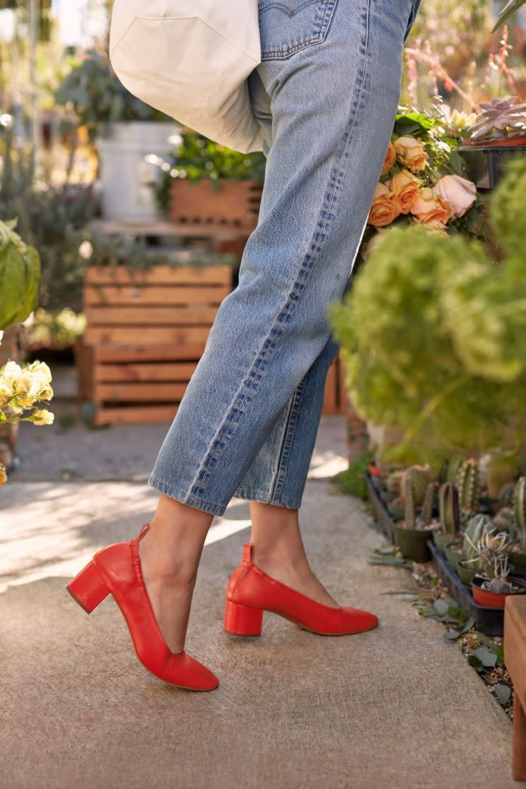 Everlane will debut its new Day Collection of shoes at two pop-up shops this weekend. (Photo: Courtesy of Everlane)