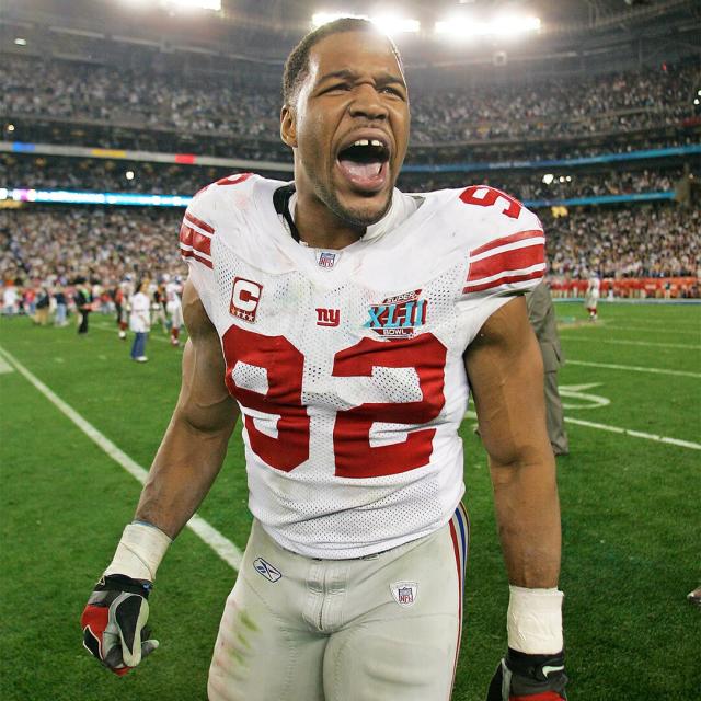 Michael Strahan Says 2008 Super Bowl Jersey Currently on Auction