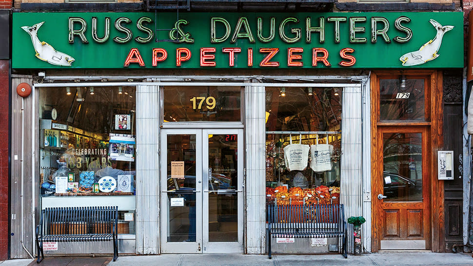  Russ & Daughters, from Store Front NYC. 